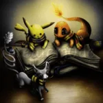 Pokemon Harry Potter mashup digital art