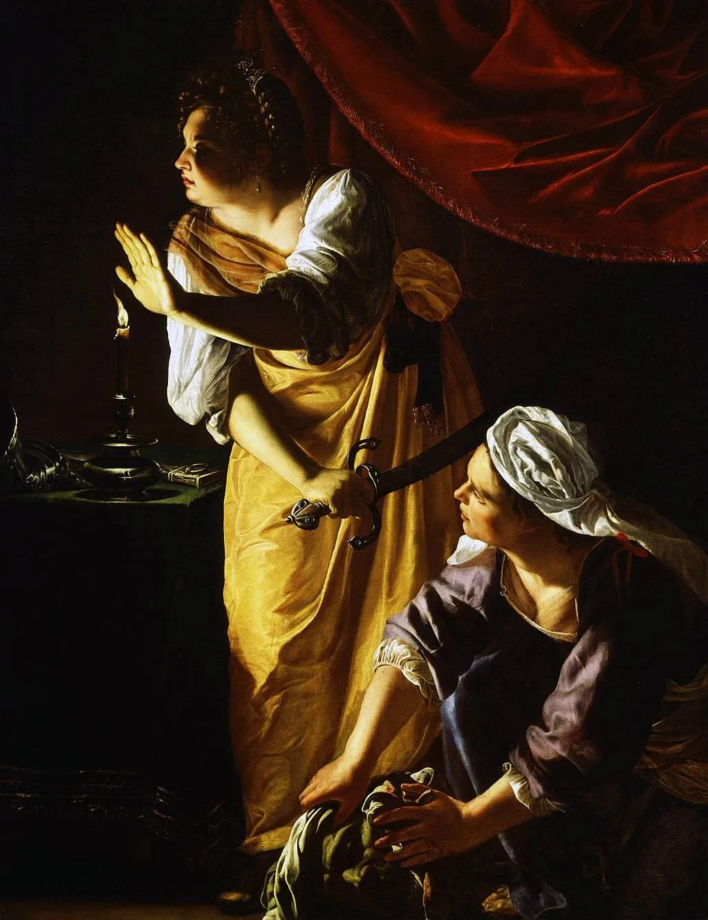 gentileschi judith and her maidservant