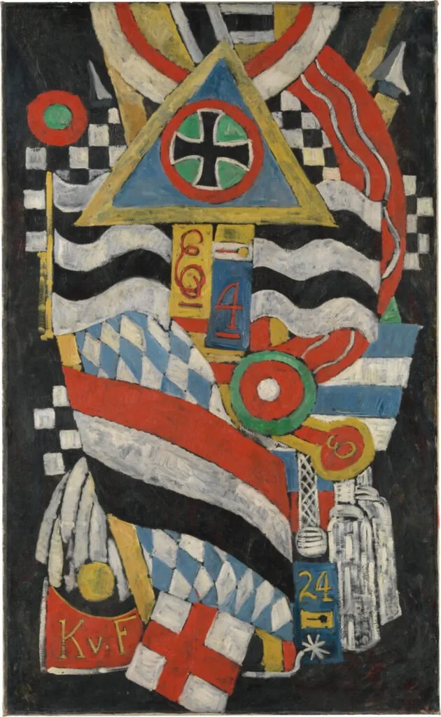 marsden hartley portrait of a german Officer