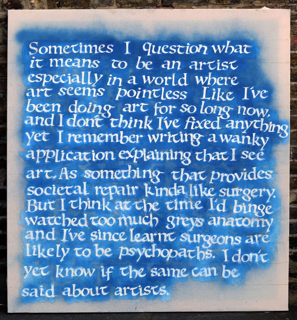 Yaz Metcalfe. An Artist's Anatomy. 2022. 