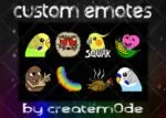 custom stream emotes