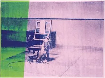 Andy Warhol Big Electric Chair. 1967.