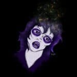 undead wig vanishing inktober promptoween 2023 halloween art