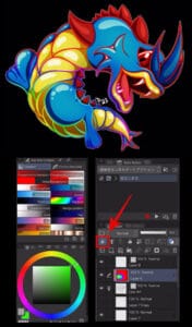 5 Quick Ways to Recolor Your Line Art in CSP