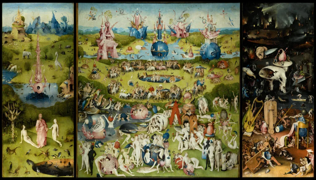 Bosch. Garden of Earthly Delights. 1490-1510.