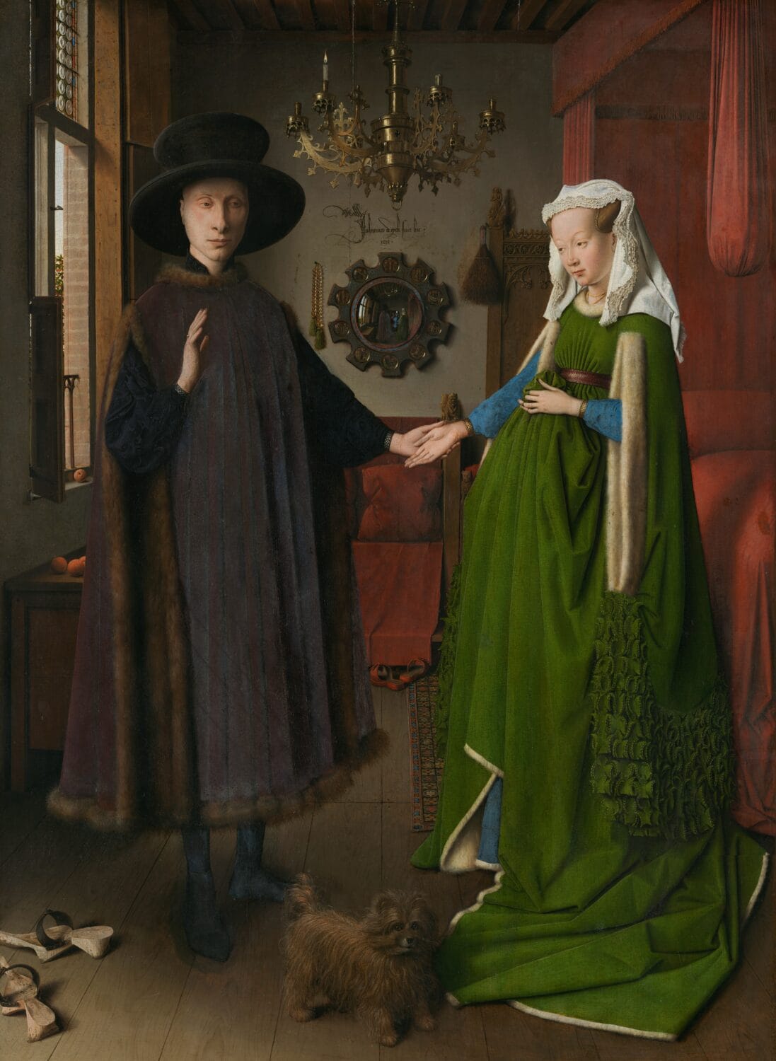 Jan Van Eyck. Arnolfini Portrait. 1434.