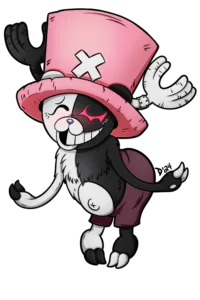 Monokuma and Tony Tony Chopper Mashup